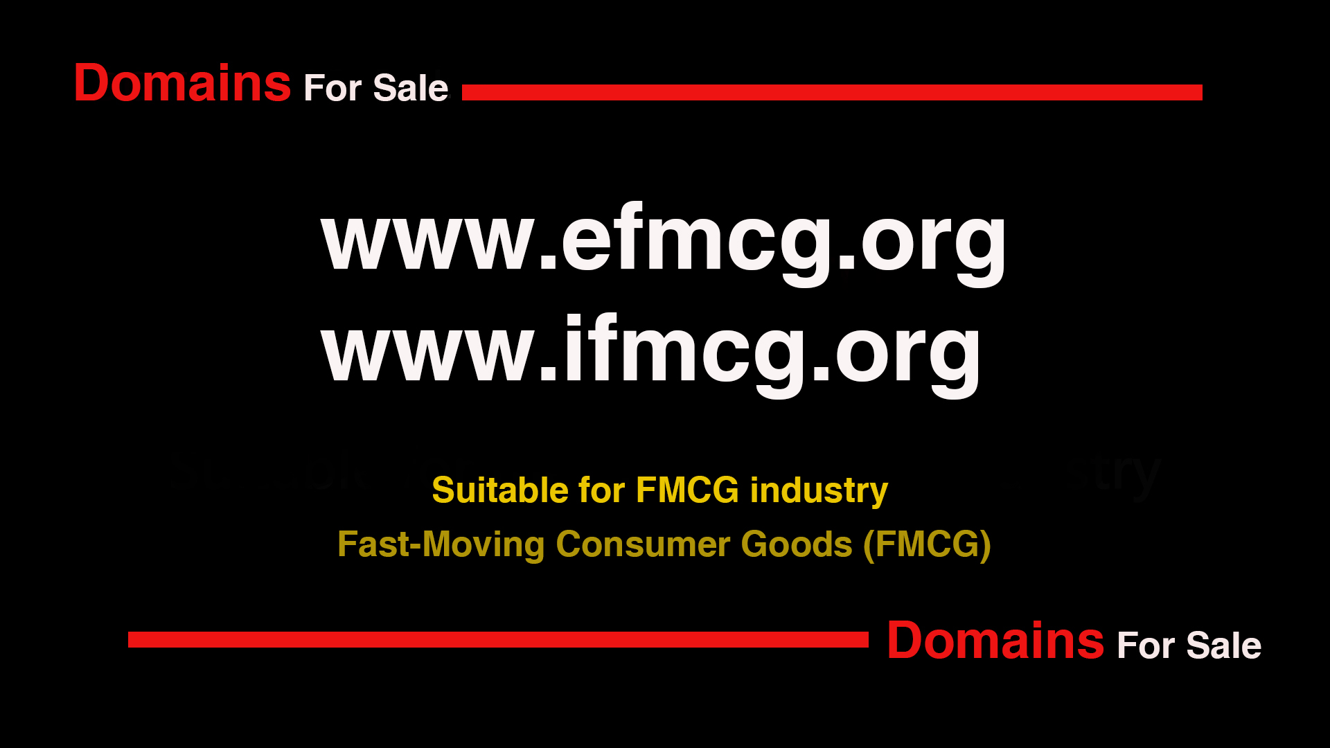 domain for fmcg